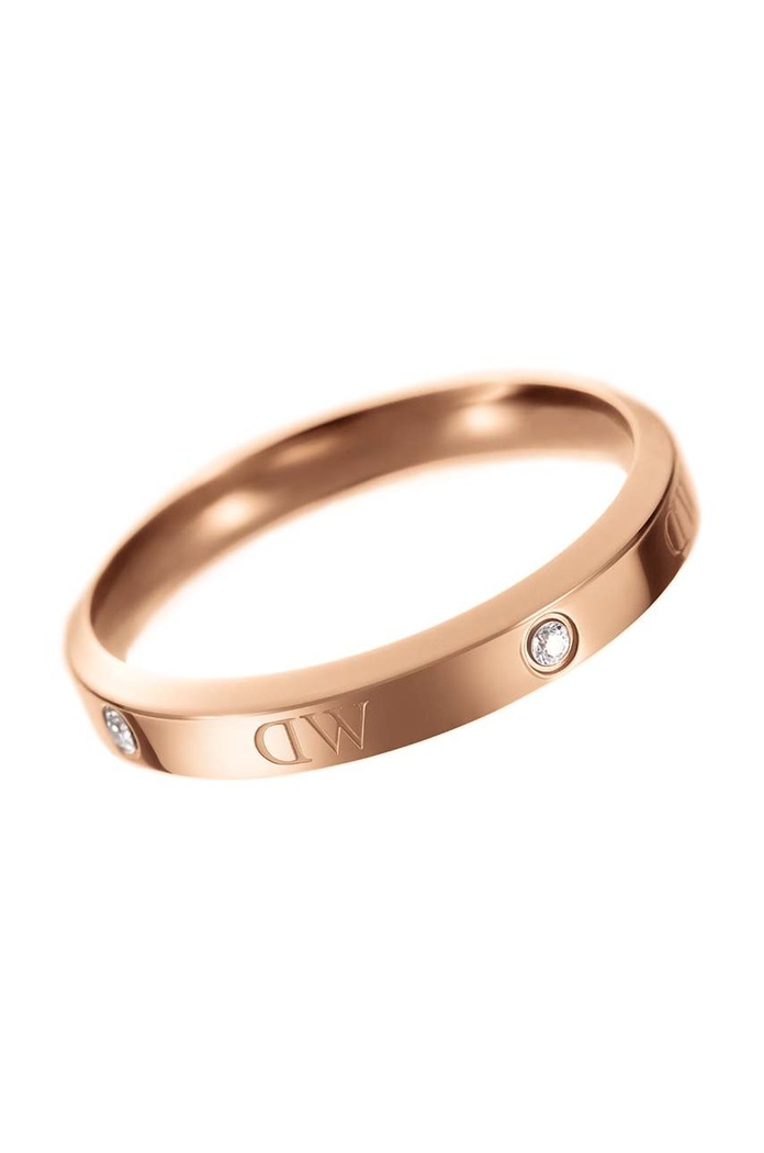 Prstýnek Daniel Wellington Lumine Ring Rg 54 růžová DW00400223