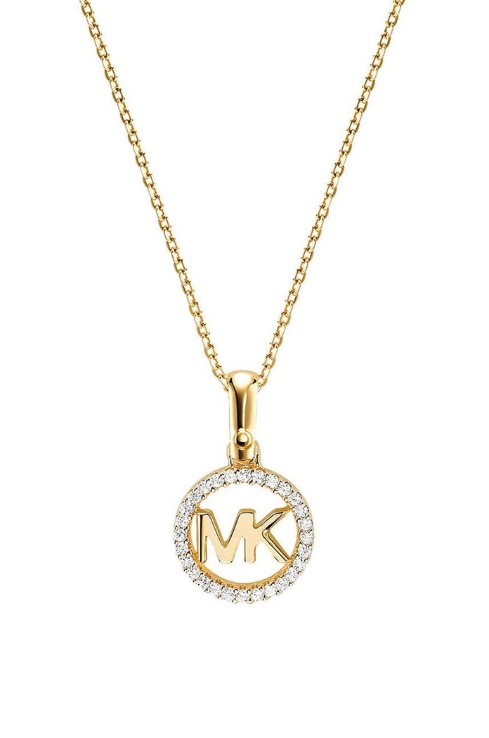 Michael Kors Позлатено колие Michael Kors злато MKC1108AN710