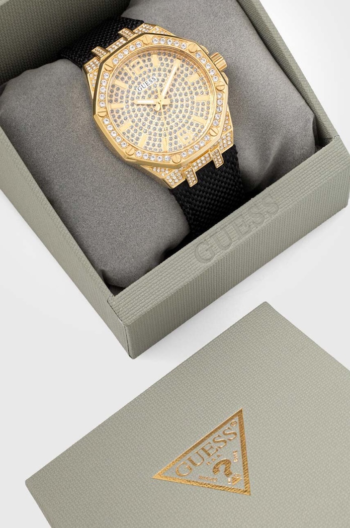 Hodinky Guess zlatá GW0408L2