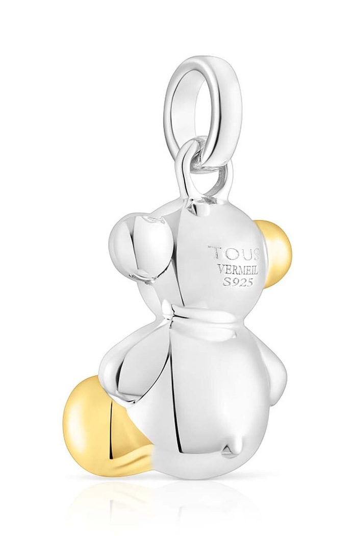 Αξεσουάρ Ασημένιο μενταγιόν Tous Bold Bear 1003827600 πολύχρωμο
