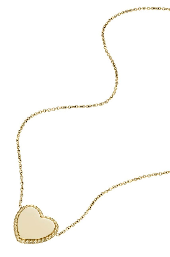 Fossil naszyjnik JF04360710 złoty AA00