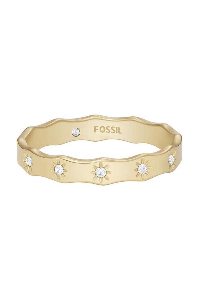 Αξεσουάρ Δαχτυλίδι Fossil JF04383710 χρυσαφί