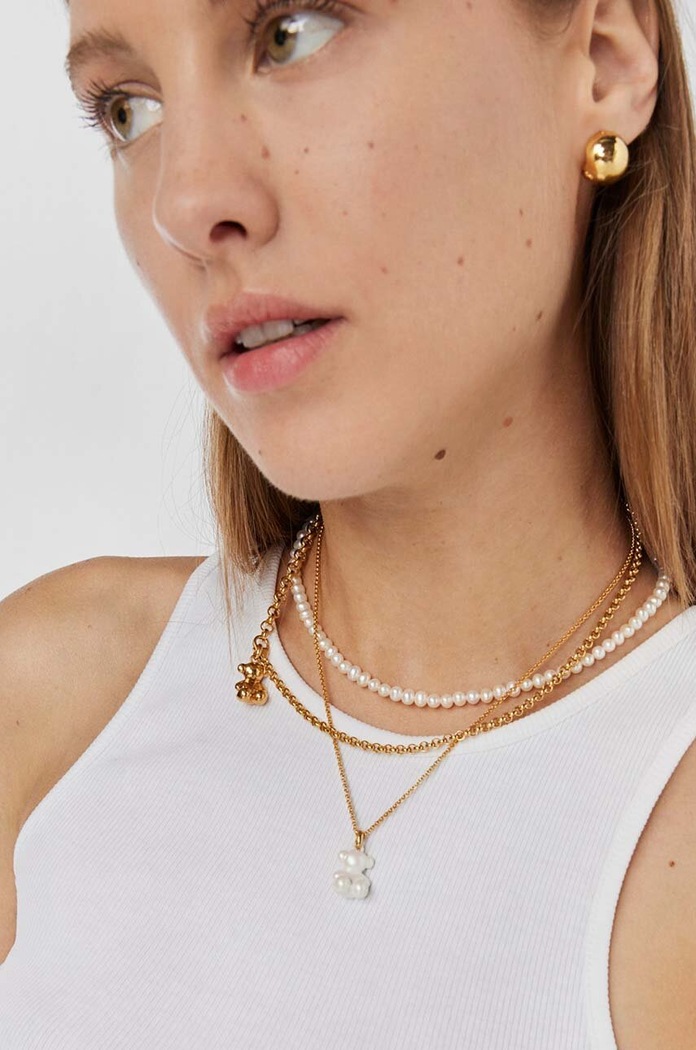 Charms Tous Bold Bear 1003857300 χρυσαφί