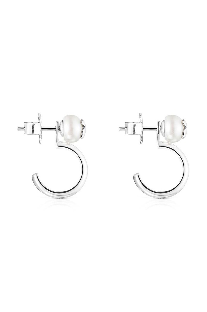 Tous kolczyki srebrne Icon Pearl 1003332800 srebrny AA00