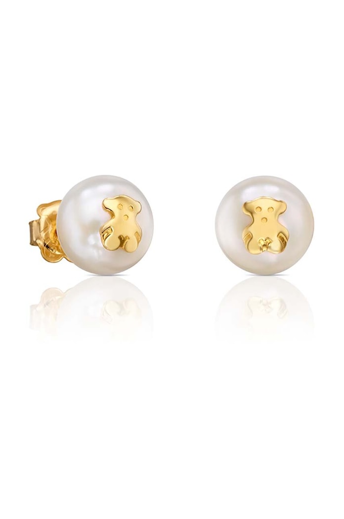 Tous kolczyki złote Pearls złoty 1000115900