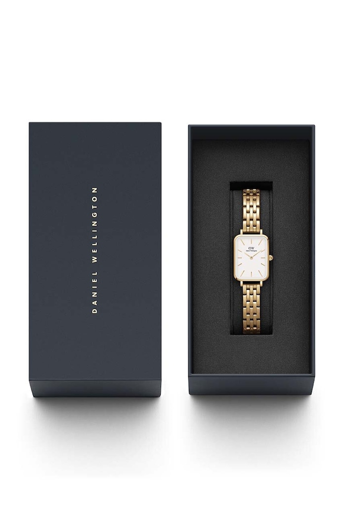 Doplnky Hodinky Daniel Wellington Quadro 5-Link DW00100622 zlatá