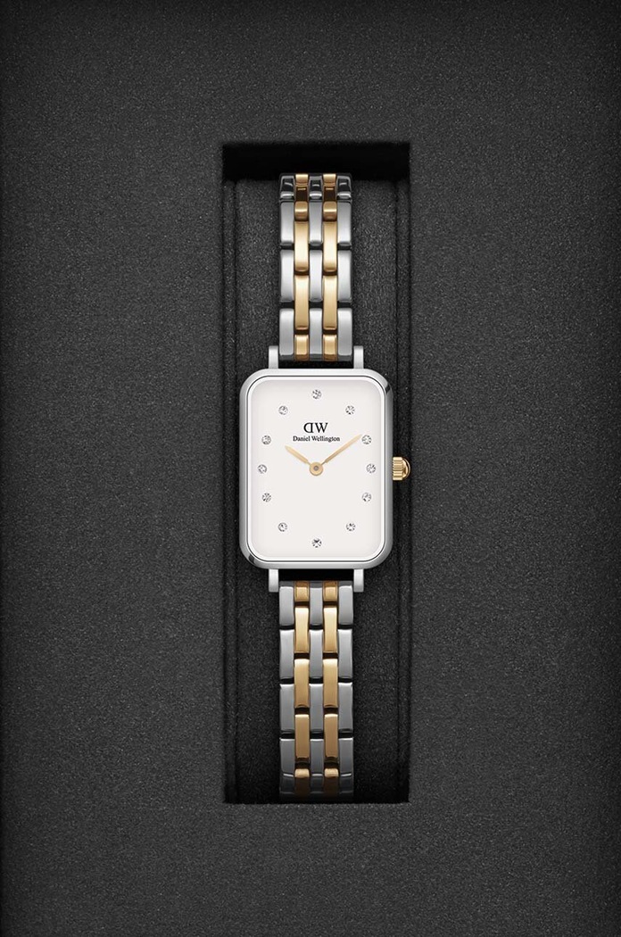Daniel Wellington ceas Quadro Lumine 5-Link DW00100625 argintiu AA00