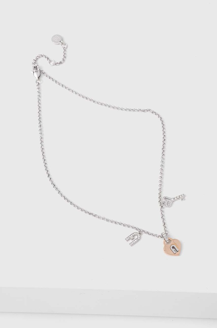 Furla colier argintiu FJ0810NTU