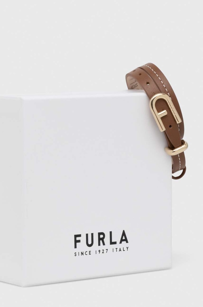 Kiegészítők Furla Bőr karkötő FJ0410BTU barna