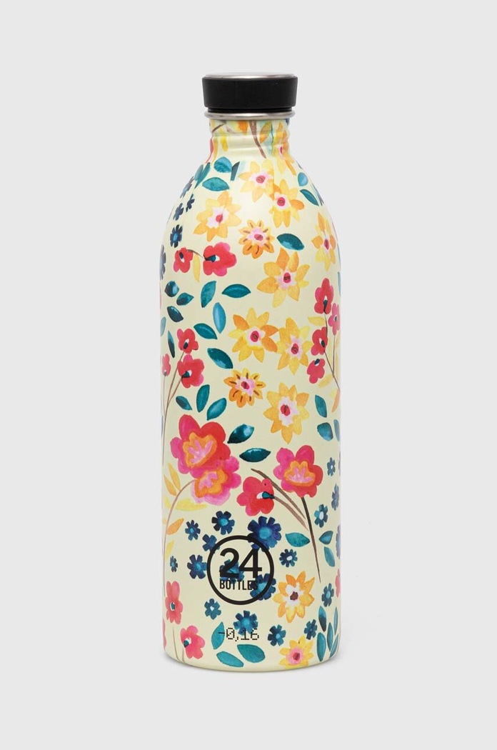 Steklenica 24bottles Urban Bottle Petit Jardin 1000 ml Trening pisana Urban.1l.PetitJardi