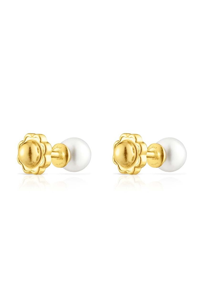 Doplňky Zlaté náušnice Tous Pearls 1003595900 zlatá