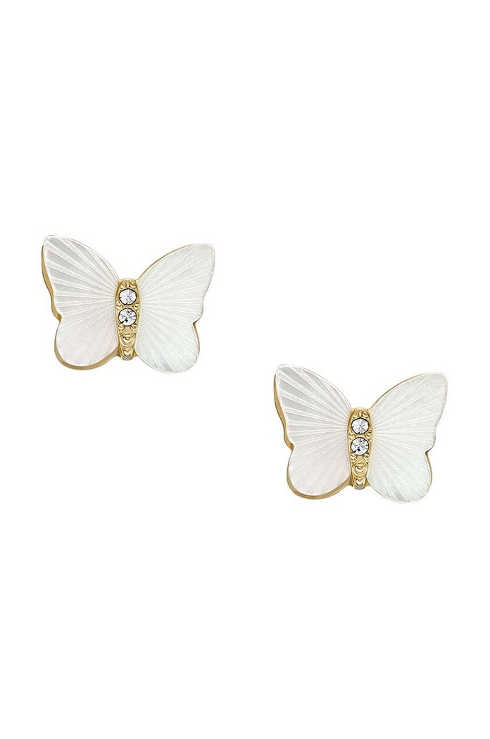 Uhani Fossil zlata JF04422710