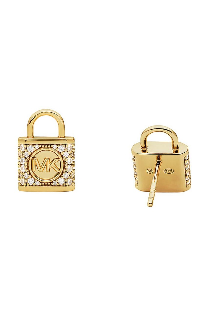 Stříbrné náušnice Michael Kors MKC1628AN710 zlatá AA00