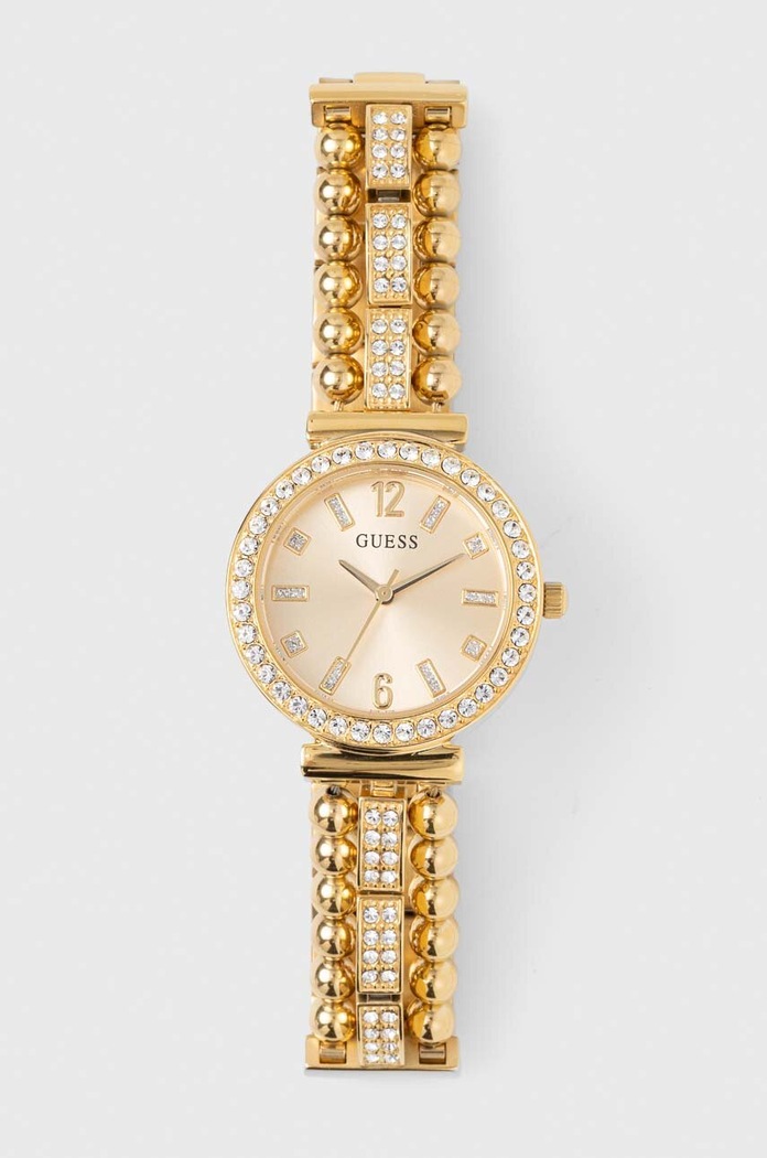 Часовник Guess злато GW0401L2