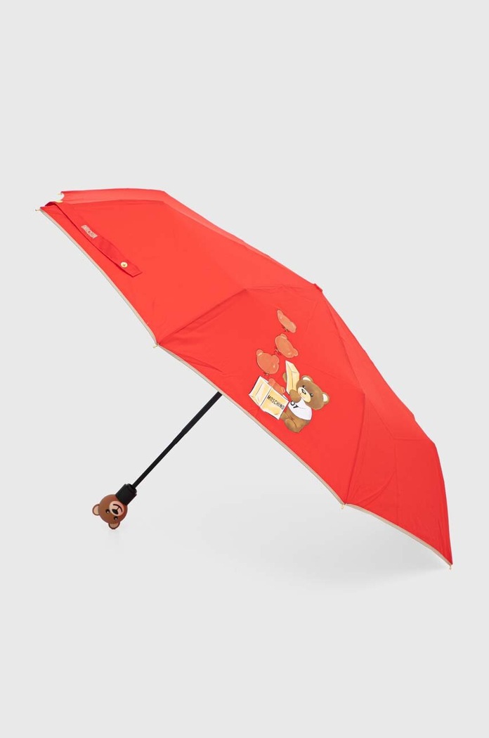 Deštník Moschino červená 8431