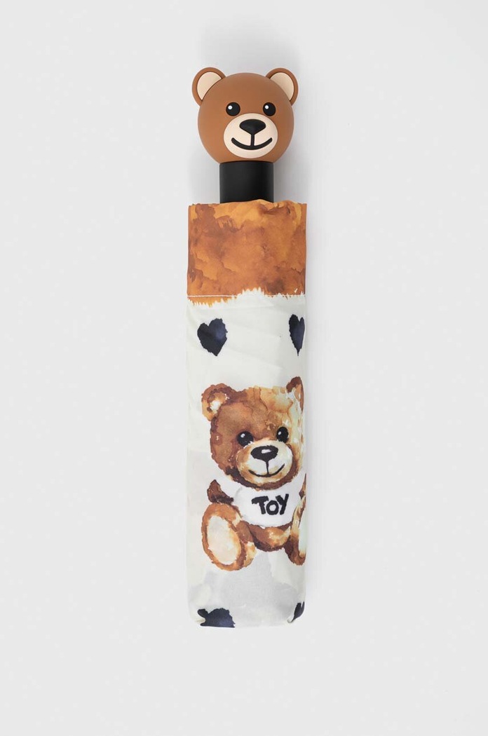 Moschino parasol 8377 beżowy AA00