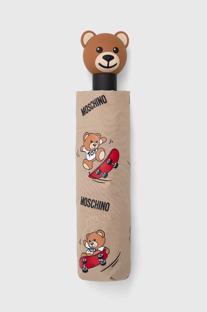 Doplňky Deštník Moschino 8340 béžová