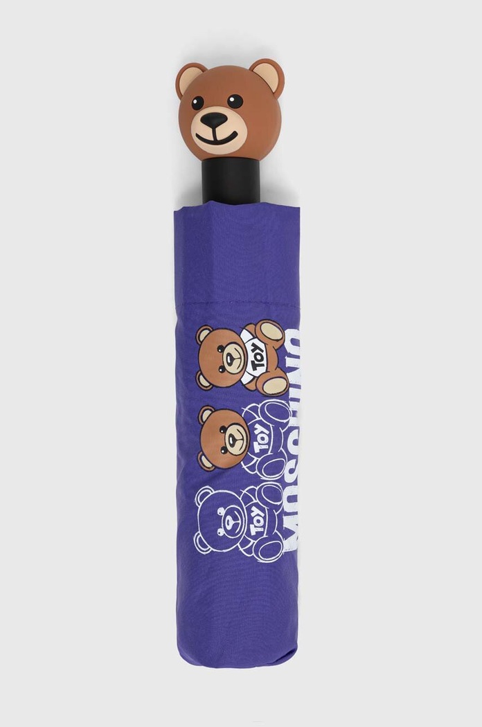 Akcesoria Moschino parasol 8061 fioletowy