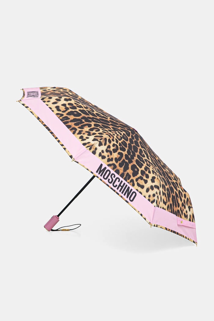 Deštník Moschino růžová 8980