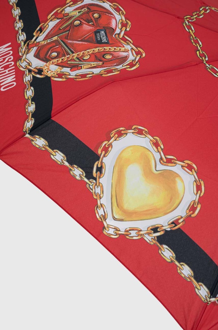 Doplnky Dáždnik Moschino 8951 červená