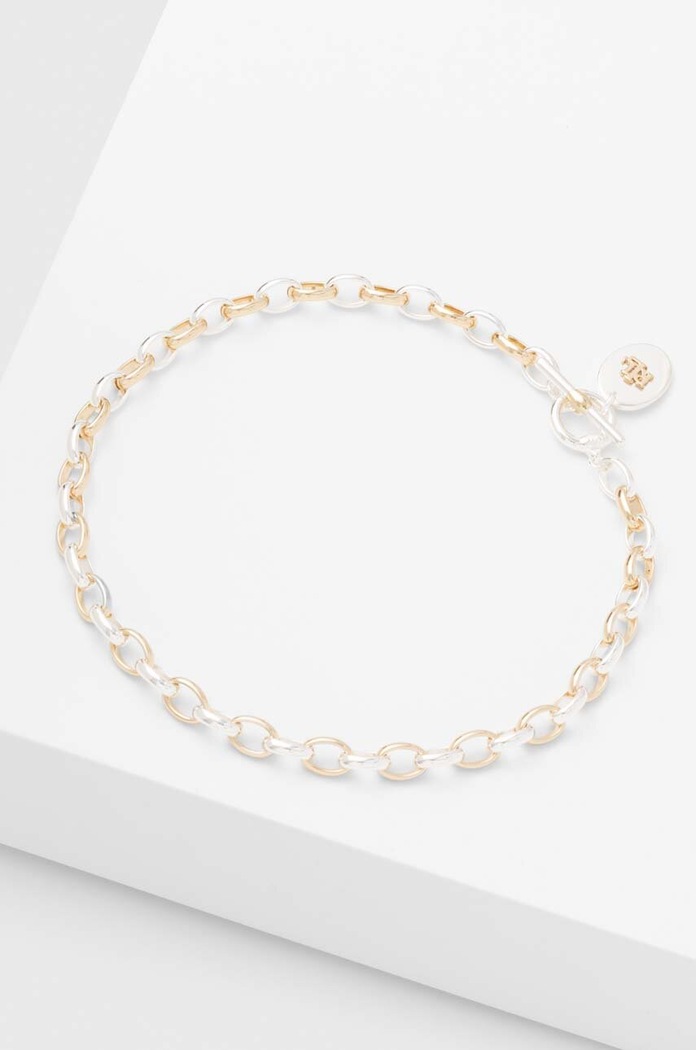 Lauren Ralph Lauren naszyjnik srebrny 14N00017