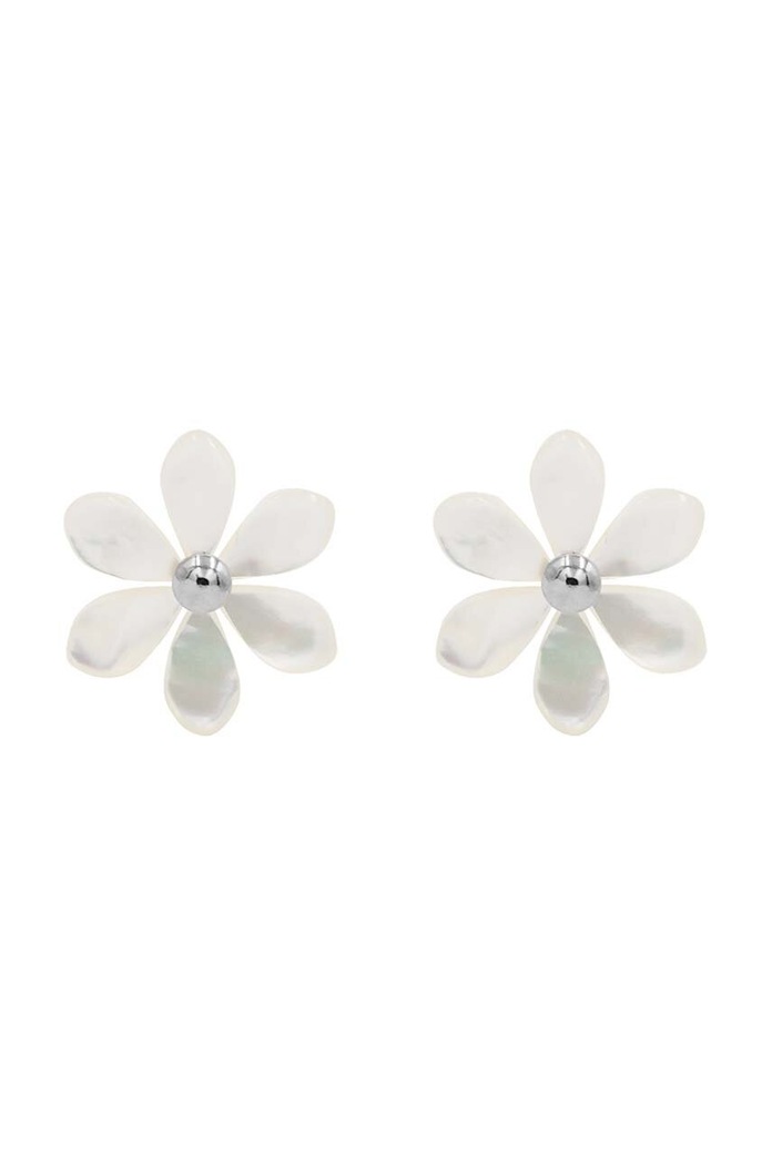 Pozlátené náušnice Lilou Flowers strieborná K/125/SZTYFT
