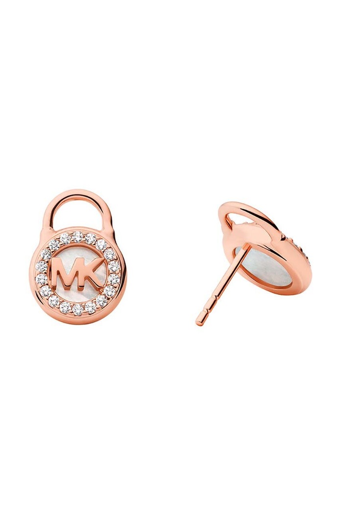 Michael Kors aranyozott fülbevaló MKC1558AH791 rózsaszín AA00