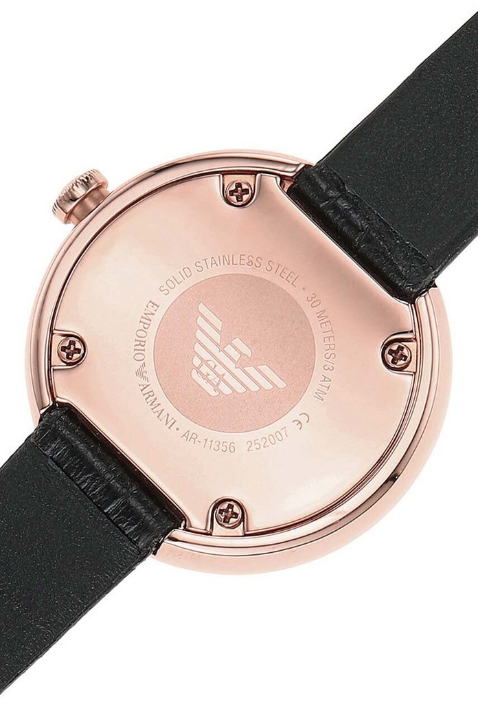 Emporio Armani óra AR11356 fekete