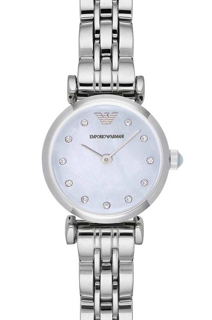 Emporio Armani zegarek AR1961 srebrny AA00