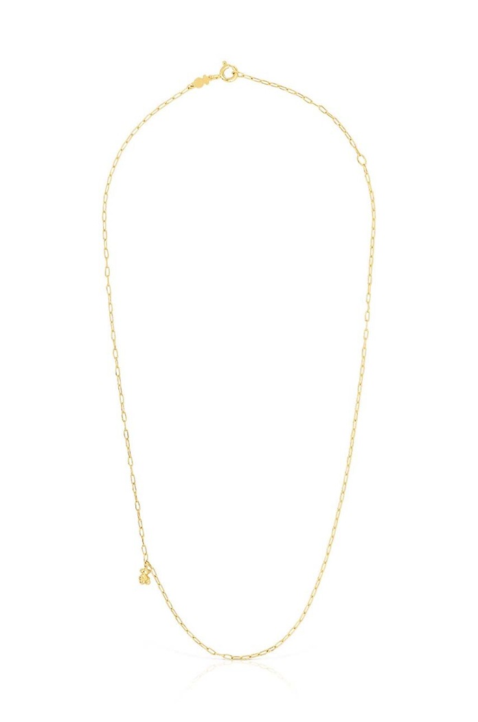 Tous colier din argint placat cu aur 1003886100 aur AA00