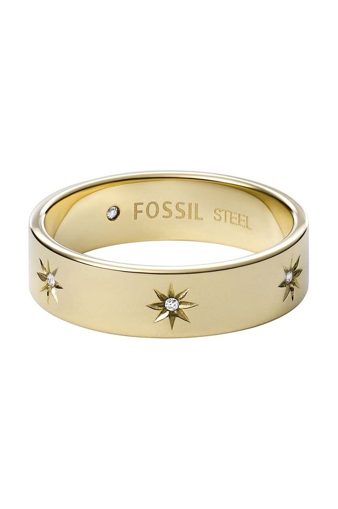 Fossil Pierścionek złoty JF03874710