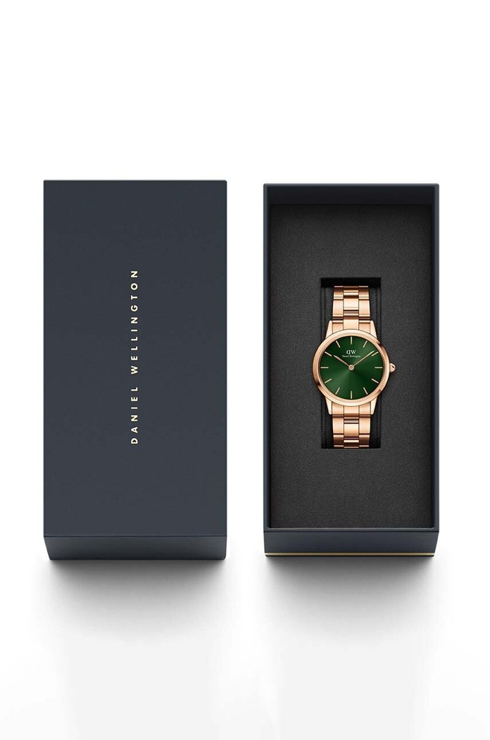 Ρολόι Daniel Wellington Iconic Link Emerald 32 χρυσαφί DW00100420