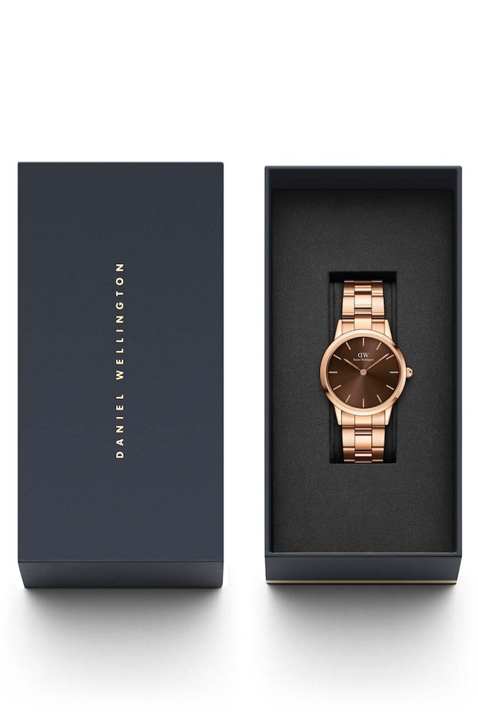 Akcesoria Daniel Wellington zegarek Iconic Link Amber 32 DW00100462 złoty
