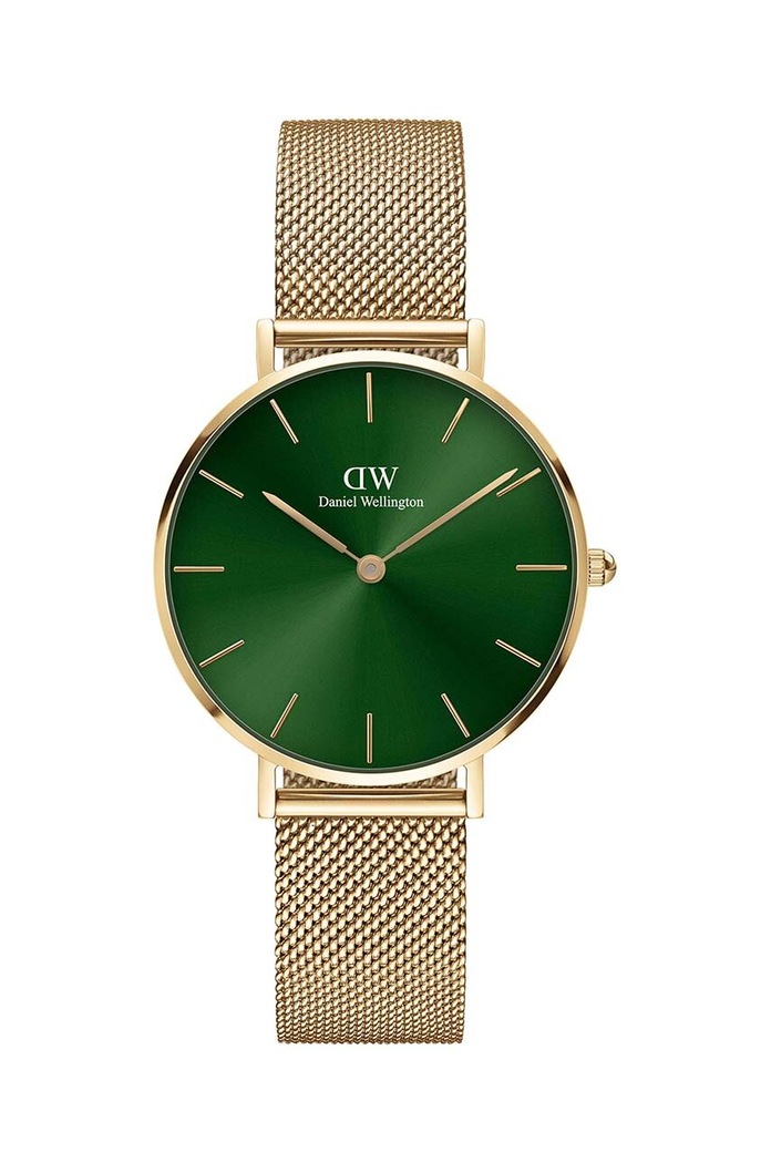Ρολόι Daniel Wellington Petite Emerald 32 χρυσαφί DW00100480