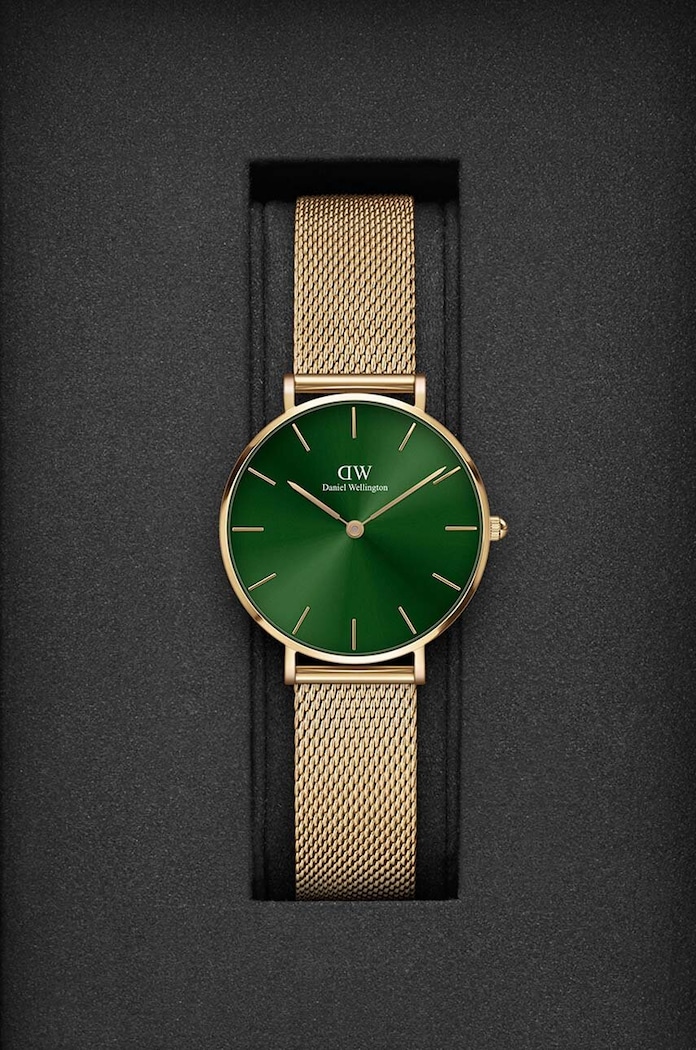 Αξεσουάρ Ρολόι Daniel Wellington Petite Emerald 32 DW00100480 χρυσαφί
