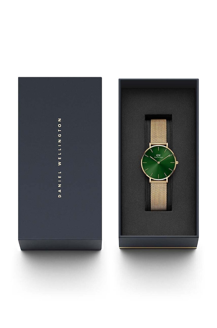 Ρολόι Daniel Wellington Petite Emerald 32 χρυσαφί DW00100480