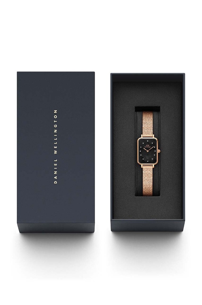 Hodinky Daniel Wellington Quadro 20x26 Lumine zlatá DW00100579