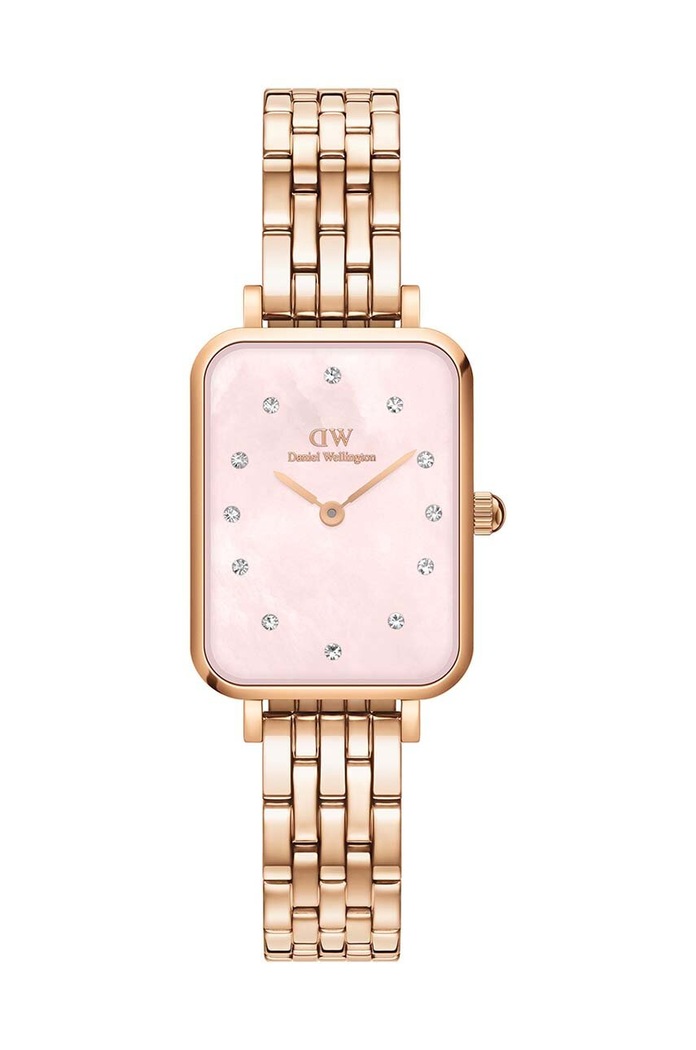 Hodinky Daniel Wellington Quadro Lumine 20x26 Link zlatá DW00100621