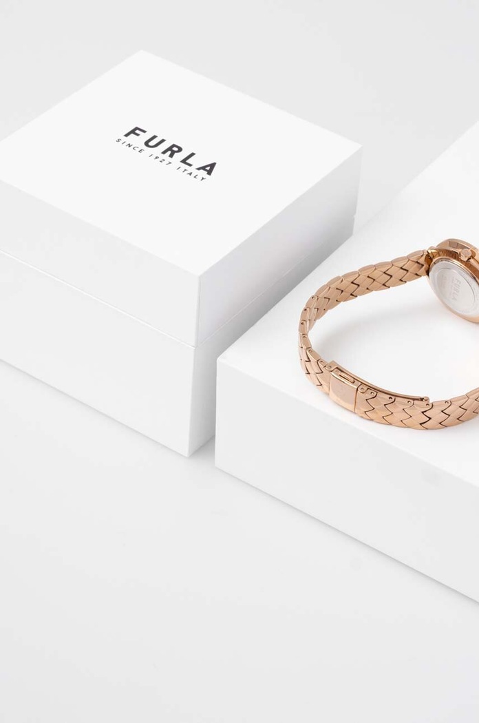 Ρολόι Furla ροζ WW00004021L3