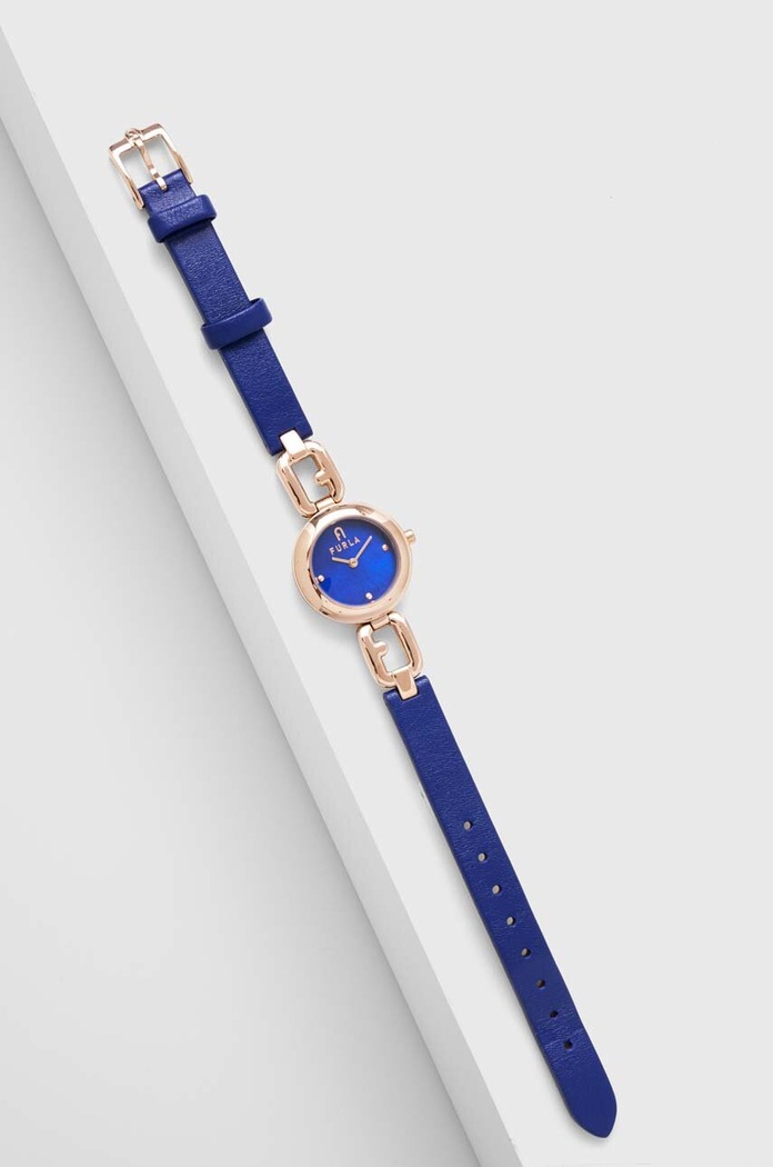 Ρολόι Furla WW00015014L3 σκούρο μπλε AA00