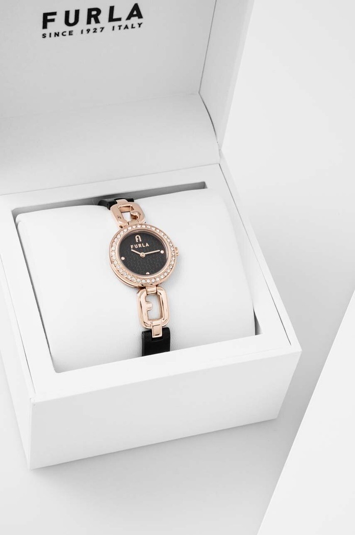 Αξεσουάρ Ρολόι Furla WW00015018L3 μαύρο