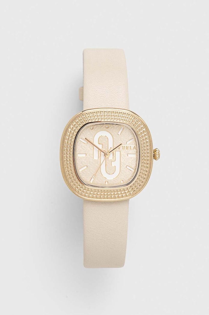 Hodinky Furla béžová WW00048005L2
