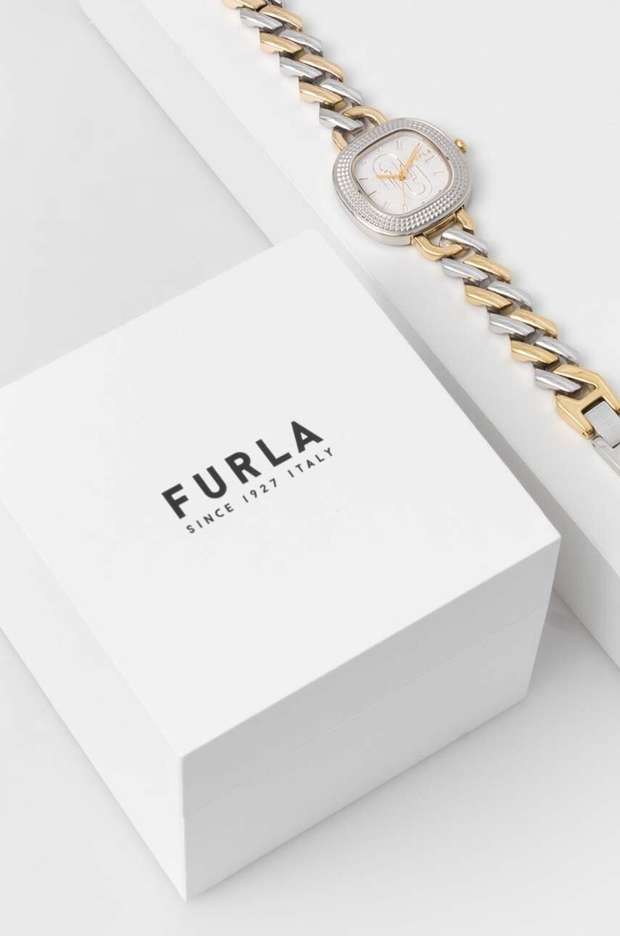 Akcesoria Furla zegarek WW00048010L4 srebrny