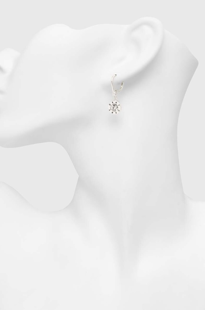 Dodaci Naušnice Dkny 60483545 srebrna