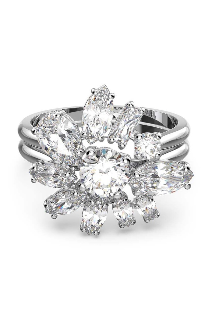 Δαχτυλίδι Swarovski GEMA κρύσταλλο Swarovski ασημί 5644661