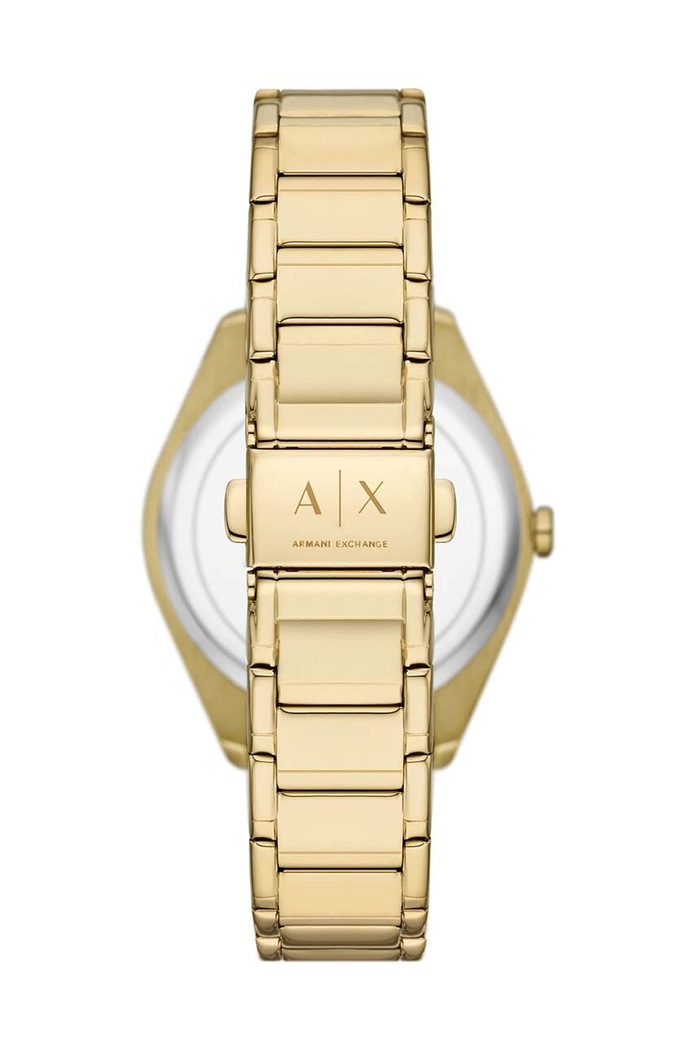 Akcesoria Armani Exchange zegarek AX5661 złoty