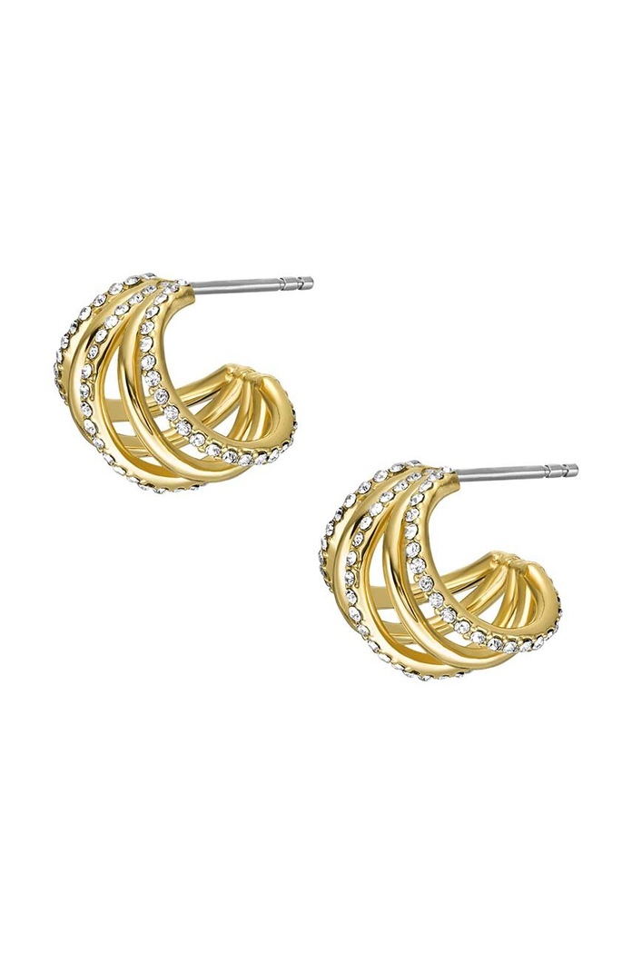Doplnky Náušnice Fossil JA7212710 zlatá