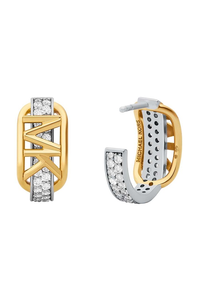 Srebrne naušnice Michael Kors MKC1673CZ931 šarena AA00