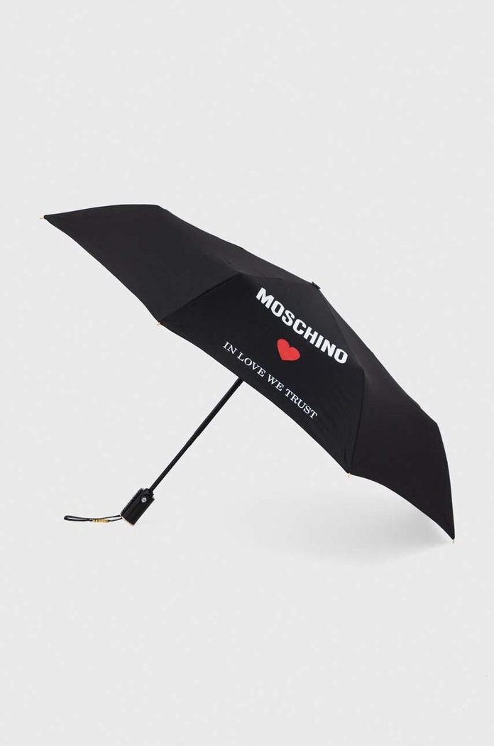 Зонтик Moschino чёрный 8956.openclose