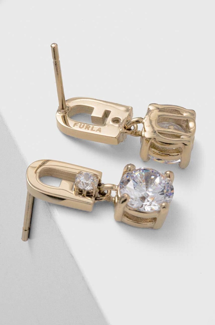 Accessori Furla orecchini da donna in metallo FJ1004ETU oro